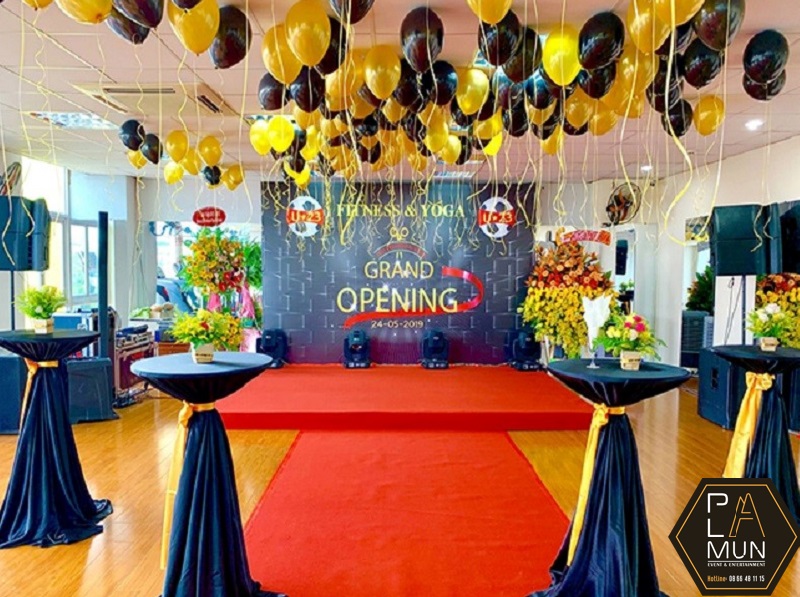 trang trí lễ khai trương