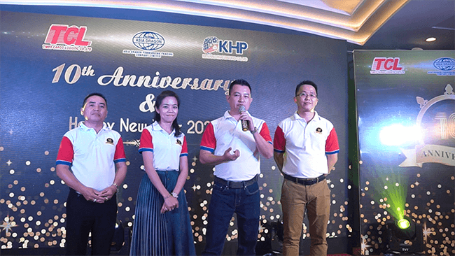 lễ kỷ niệm 10 năm thành lập