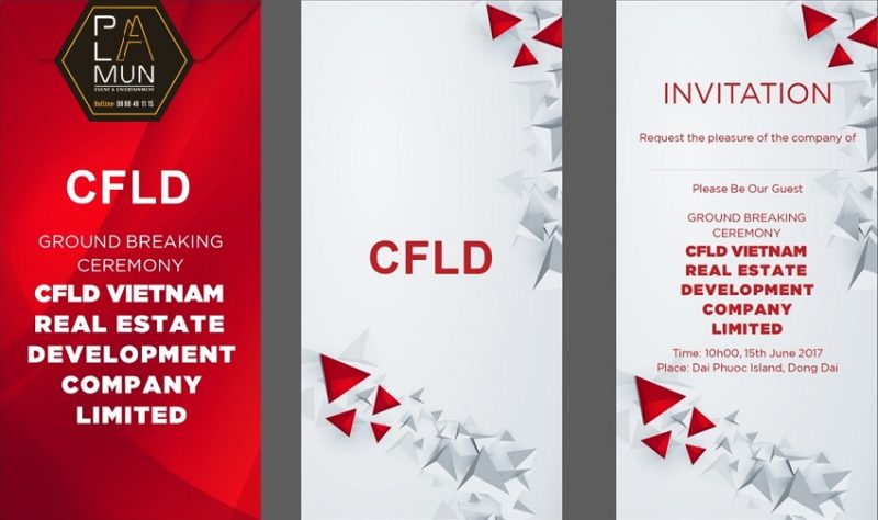 thư mời lễ khởi công