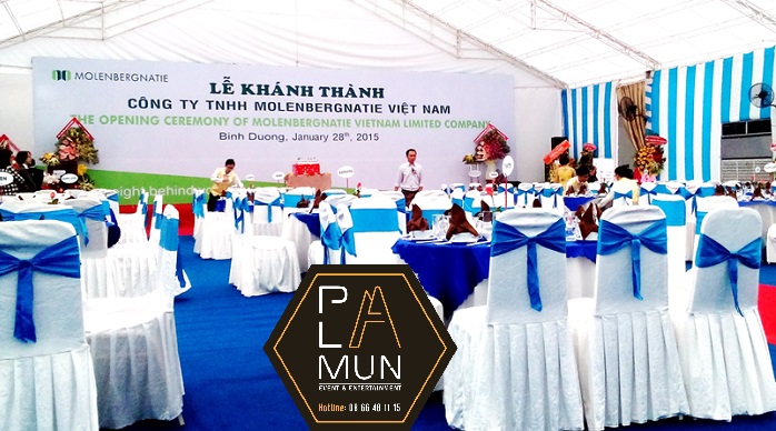 tổ chức lễ khánh thành