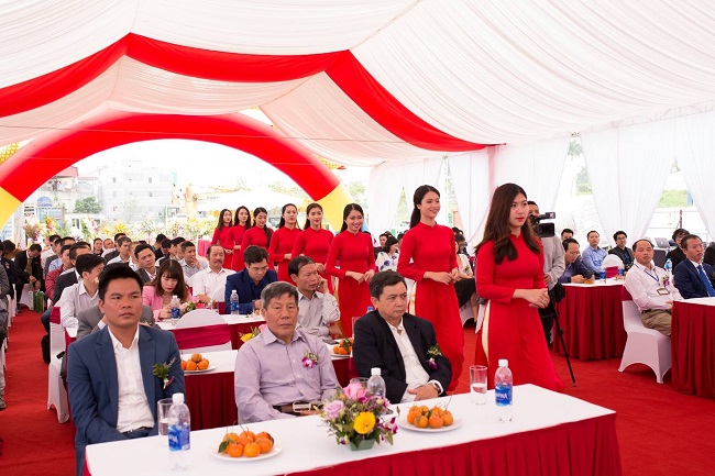 lễ khánh thành nhà máy tại bình dương