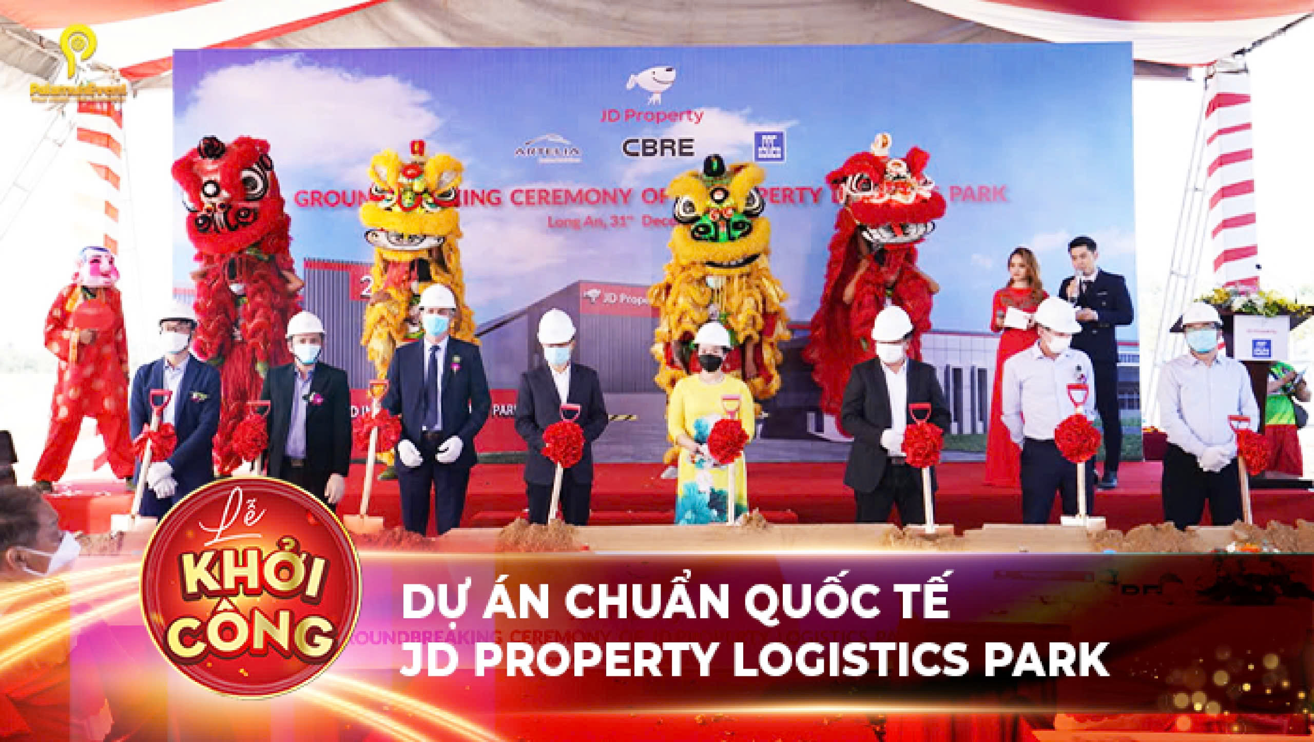 lễ khởi công dự án chuẩn quốc tế JD Property Logistics Park