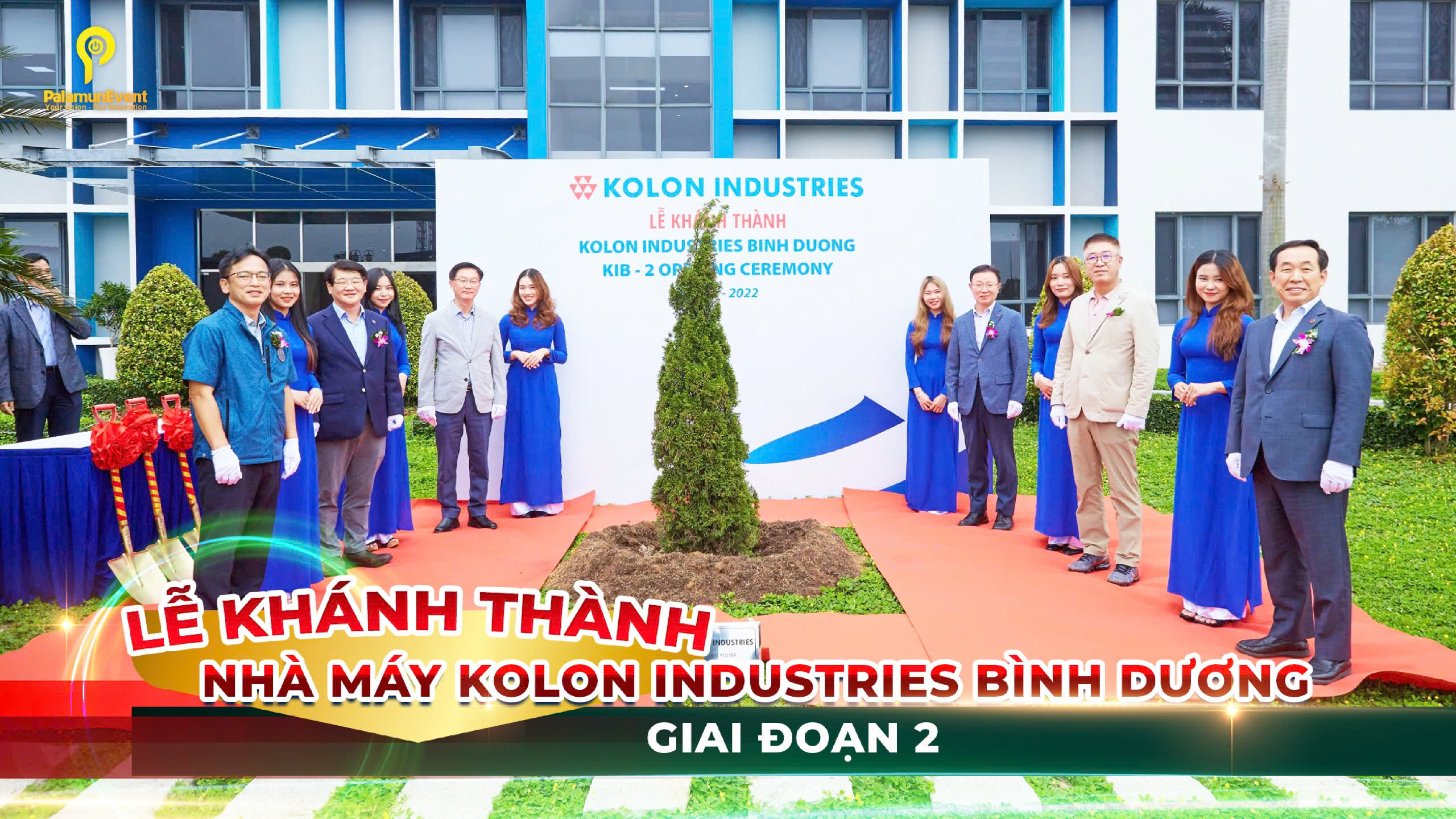 lễ khánh thành nhà máy Kolon Industries