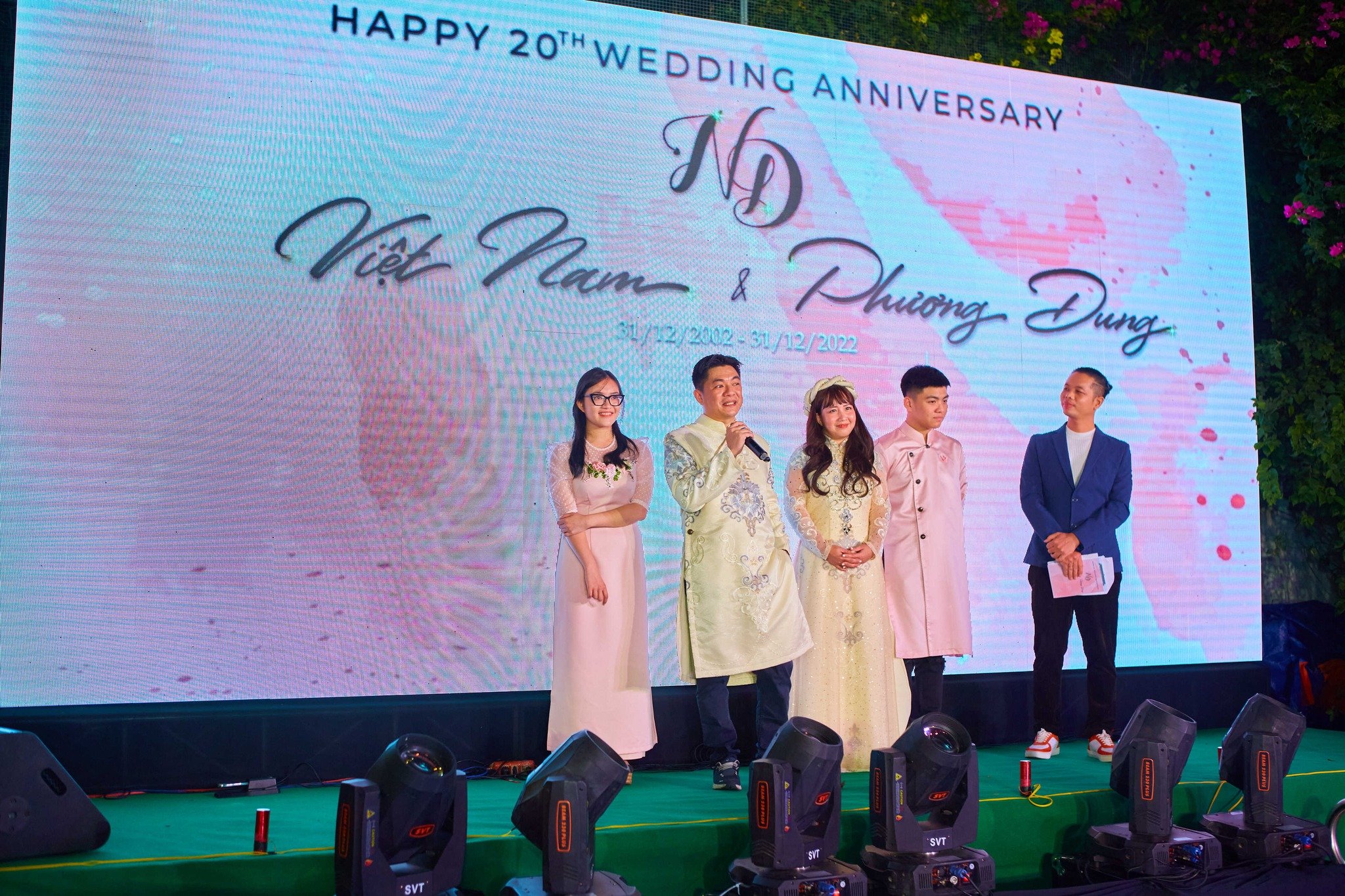 Đong đầy hạnh phúc với lễ kỷ niệm 20 năm ngày cưới của anh Nam & chị Dung - Palamun Event