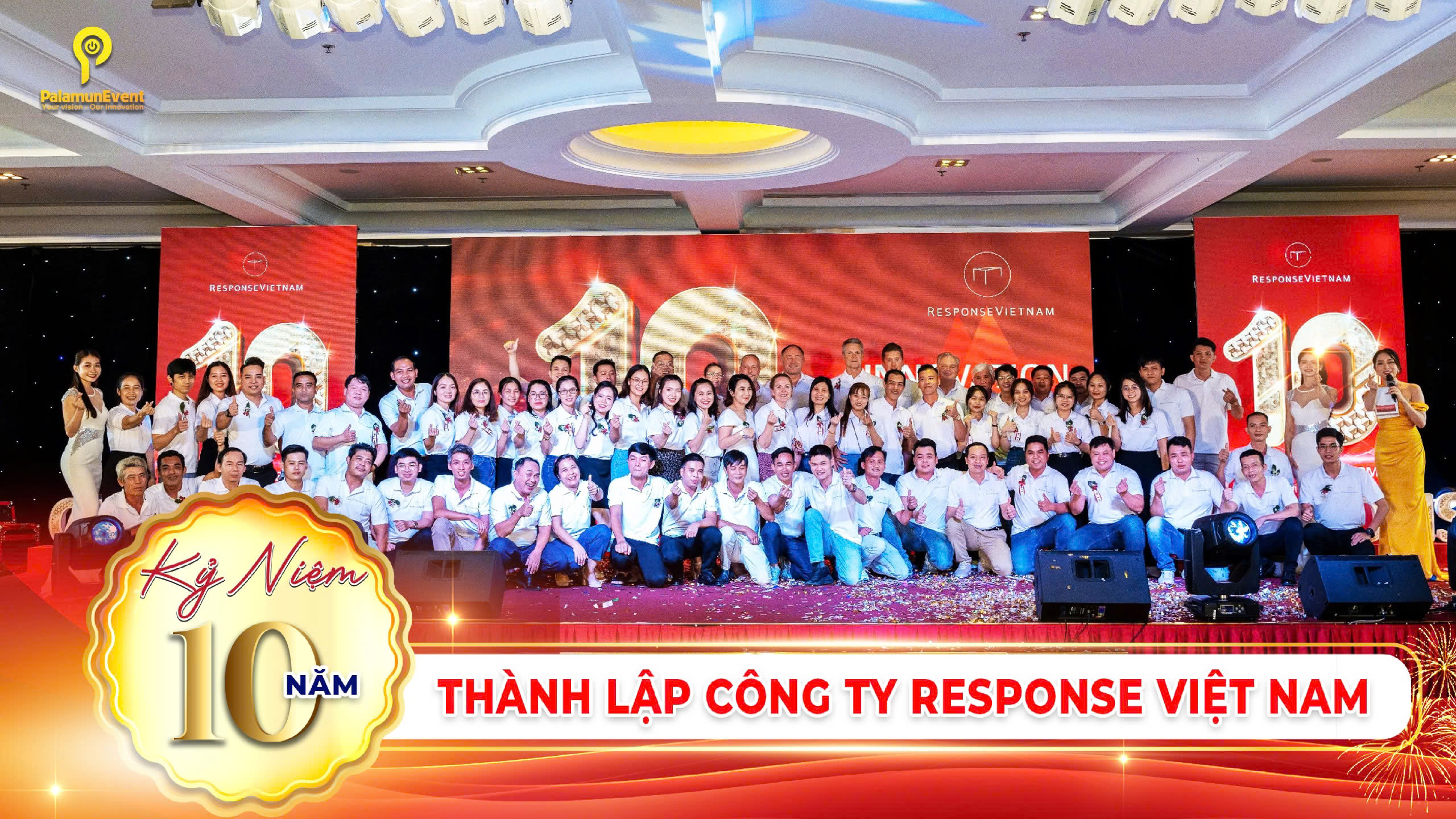 10 năm thành lập công ty Response Việt Nam