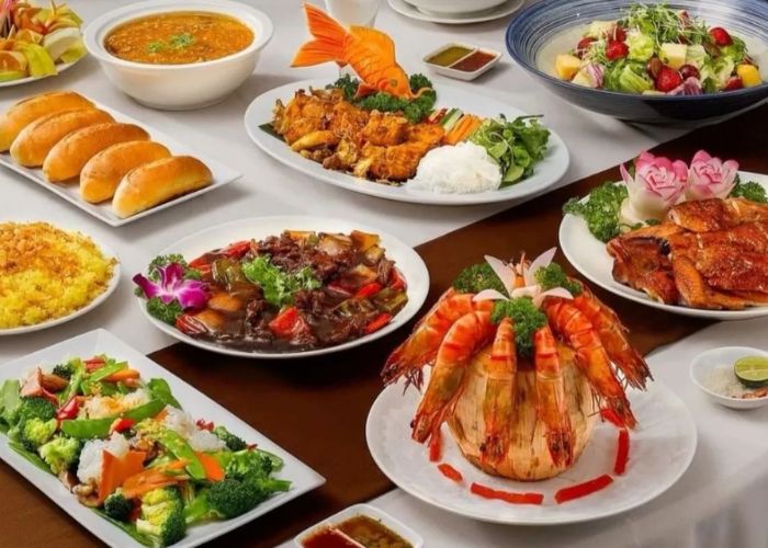 Tiệc phong cách Á Đông