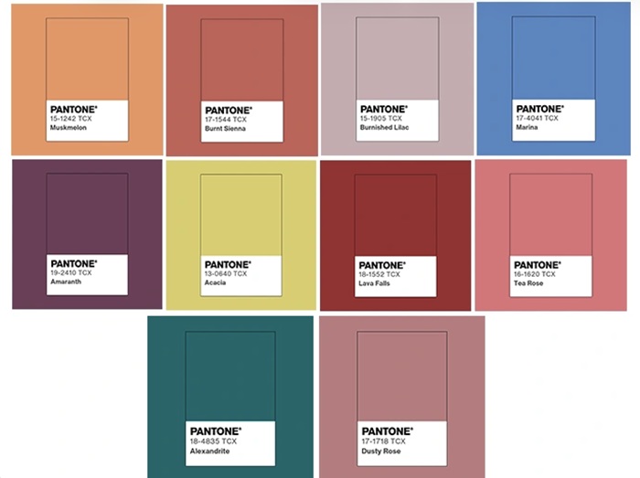 Xu hướng màu của năm 2026