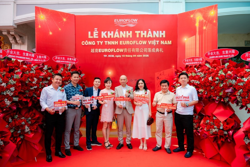 lễ khánh thành công ty Euroflow Việt Nam