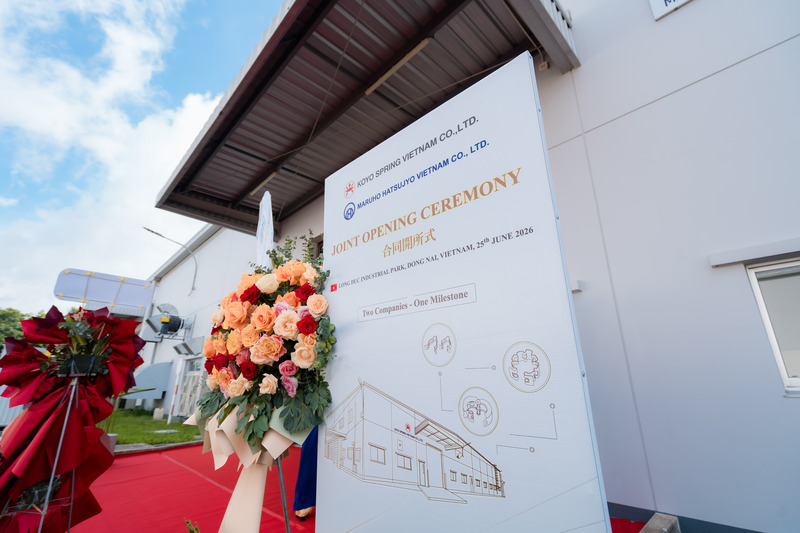 Sự kiện lễ khánh thành dự án FDI tại KCN Long Đức đánh dấu cột mốc hợp tác chiến lược