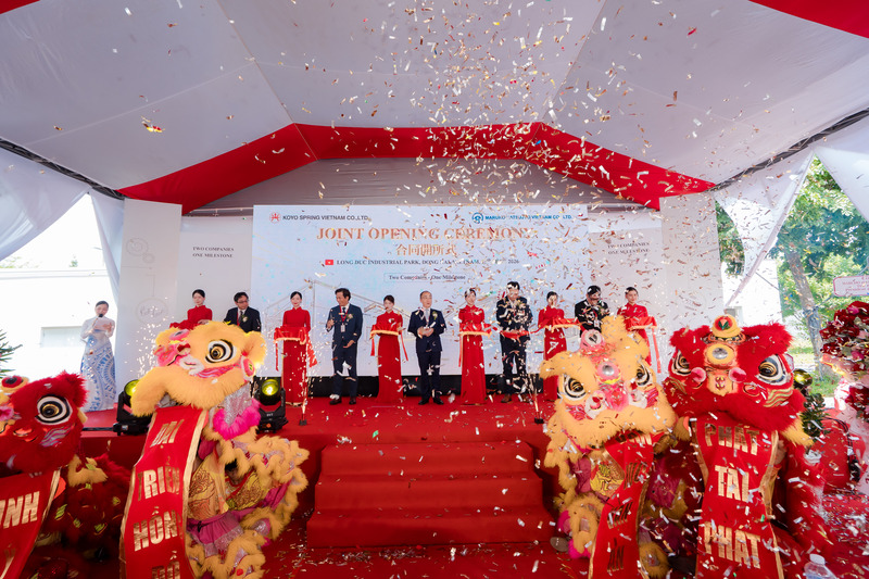 lễ khánh thành nhà máy cơ khí