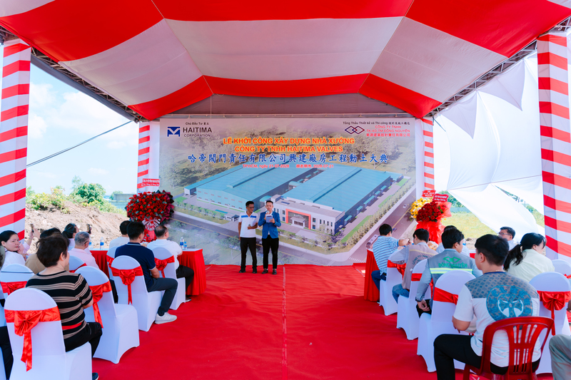 Không gian đón tiếp đối tác cấp cao và nghi thức khai mạc trang trọng