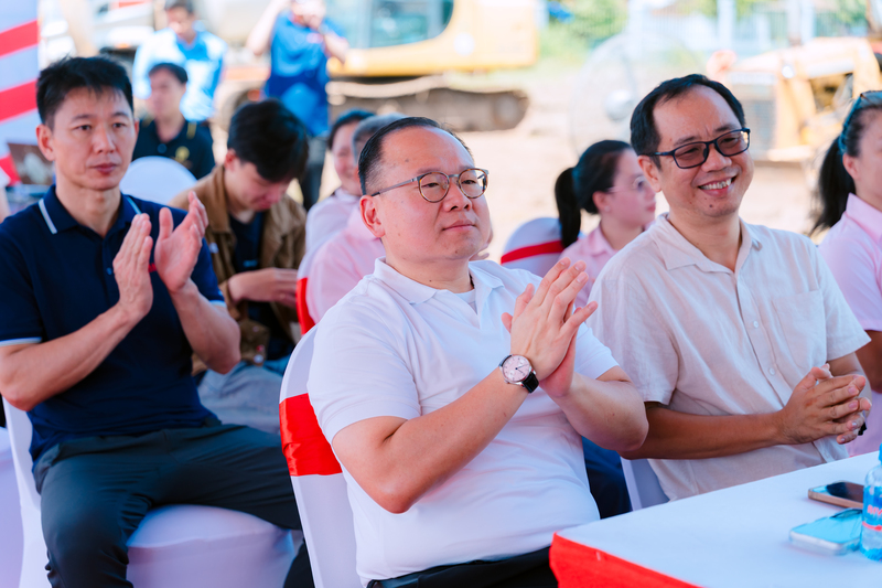 Không gian đón tiếp đối tác cấp cao và nghi thức khai mạc trang trọng