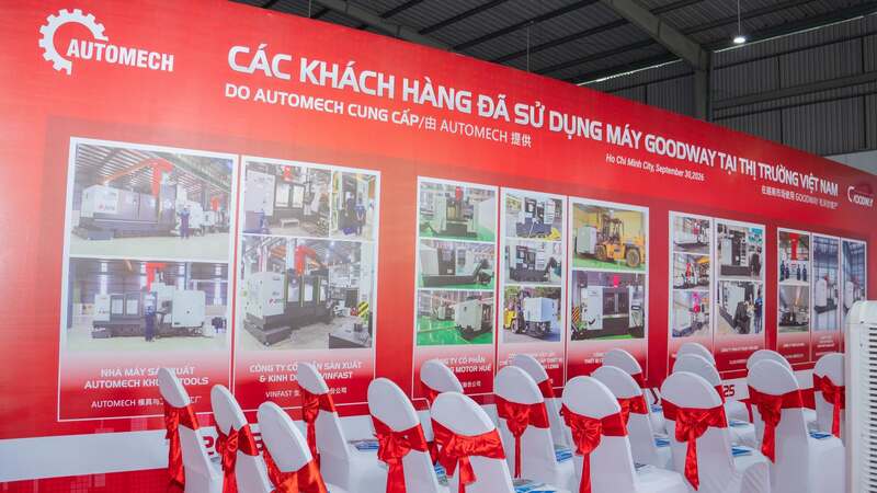 Hành trình Palamun Event đồng hành tổ chức khai trương showroom thiết bị cơ khí