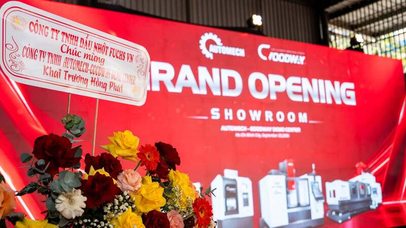 Hành trình Palamun Event đồng hành tổ chức khai trương showroom thiết bị cơ khí