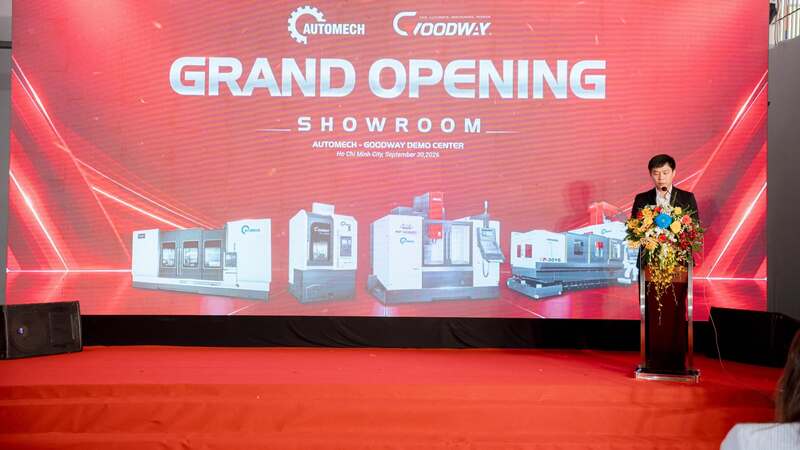 Diễn biến lễ khai trương showroom Goodway Automech